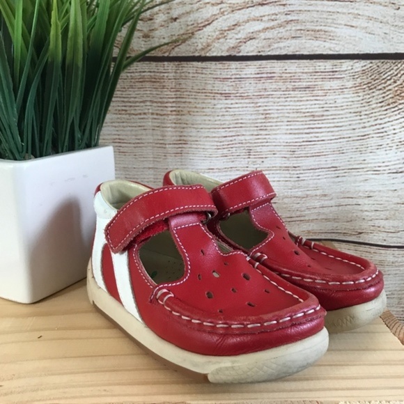Naturino Other - Naturino Size 26 (Toddler 9.5) Red Leather Shoes